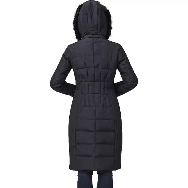 imageBGSD Women Waterproof Hooded Long Down Coat Novelty Winter Jacket  Regular ampamp Plus SizeBlack