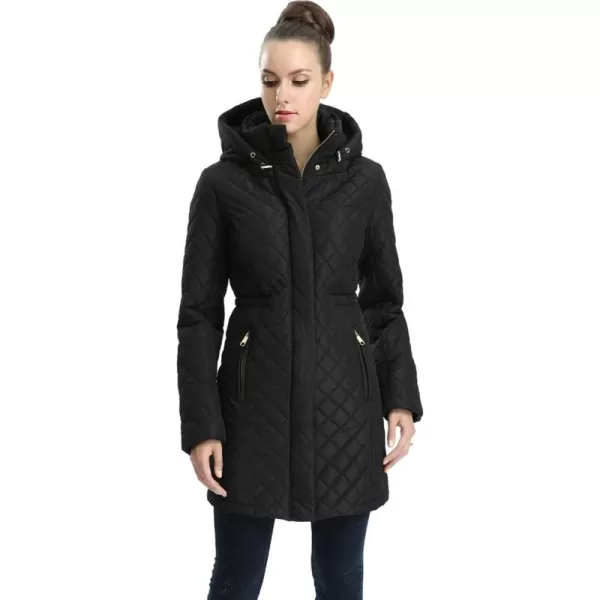 imageBGSD Women Angela Waterproof Quilted Parka Coat Novelty Winter Jacket  Regular ampamp Plus SizeBlack