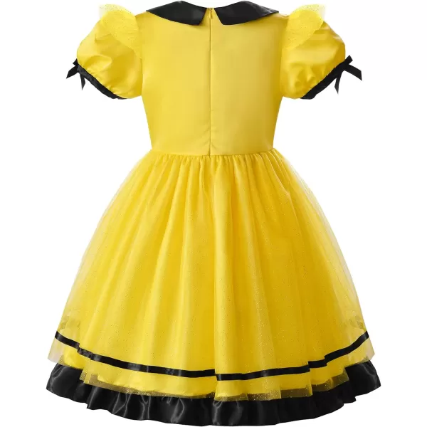 ReliBeauty Animate Bee Costume for Girls Halloween Tulle DressReliBeauty Animate Bee Costume for Girls Halloween Tulle Dress