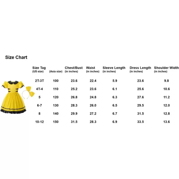 ReliBeauty Animate Bee Costume for Girls Halloween Tulle DressReliBeauty Animate Bee Costume for Girls Halloween Tulle Dress