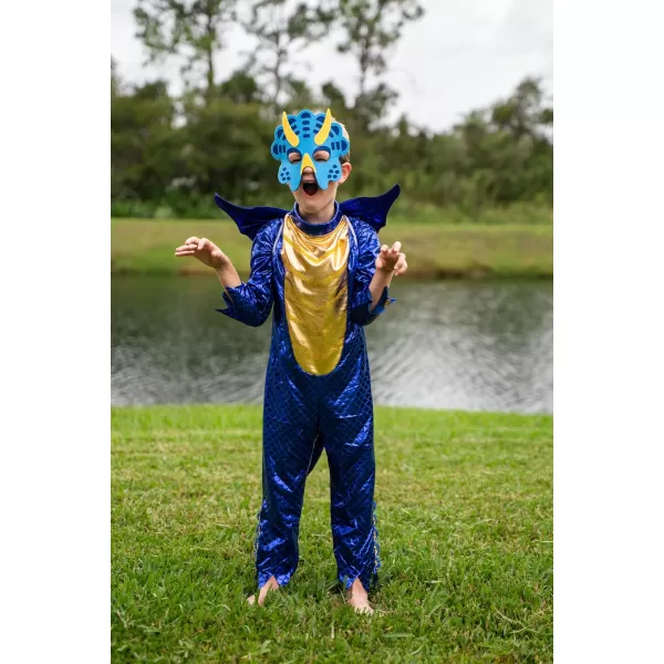 ReliBeauty Blue Dragon Costume for Kids Boys and Girls Costume Halloween ToddlerBlue