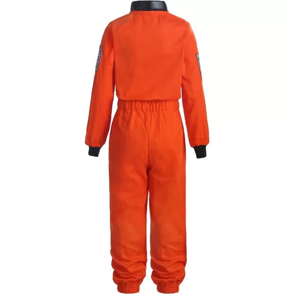 ReliBeauty Boys Girls Kids Children Astronaut Role Play CostumeOrange