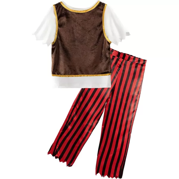 ReliBeauty Boys Pirate Costume Child Role Play SetRed