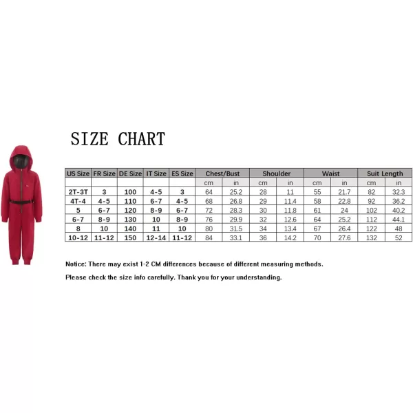 ReliBeauty Carnival Cosplay Costume jumpsuit Halloween Cosplay kids RedRed