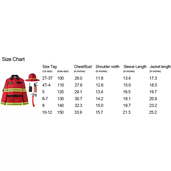 ReliBeauty Firefighter costume Fire Chief JacketReliBeauty Firefighter costume Fire Chief Jacket