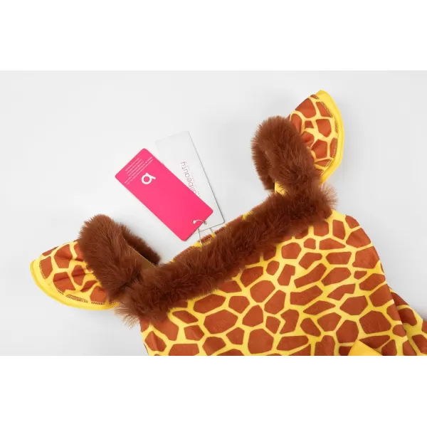 ReliBeauty Giraffe Costume Kids Jungle Party Animal Costume Girls Halloween Animal Fancy Dress with TailReliBeauty Giraffe Costume Kids Jungle Party Animal Costume Girls Halloween Animal Fancy Dress with Tail