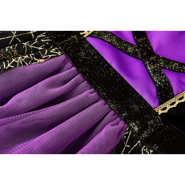 ReliBeauty Girls Halloween Spider Witch DressReliBeauty Girls Halloween Spider Witch Dress