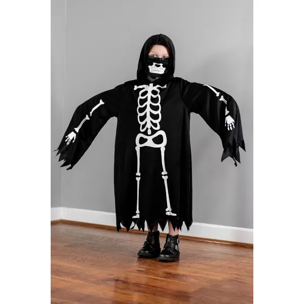 ReliBeauty Skeleton Costume Kids Boys Costume Grim Reaper Girls HalloweenReliBeauty Skeleton Costume Kids Boys Costume Grim Reaper Girls Halloween