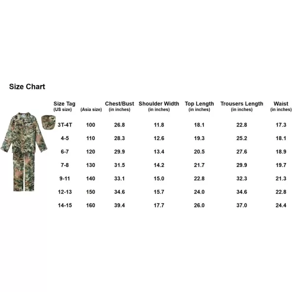 ReliBeauty Soldier Costume Army Camouflage UniformReliBeauty Soldier Costume Army Camouflage Uniform