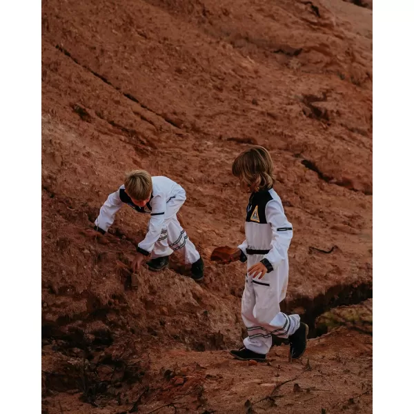 ReliBeauty Space Suit for Kids Astronaut Costume for Kids with HatWhite 910140White New 8130