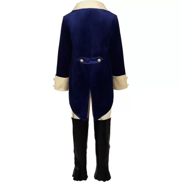 ReliBeauty Washington Costume Boys Hamilton American Colonial Uniform with WigReliBeauty Washington Costume Boys Hamilton American Colonial Uniform with Wig