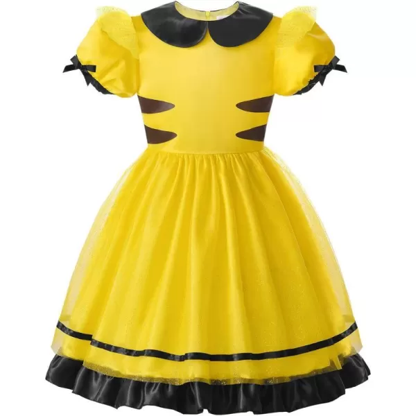 ReliBeauty Animate Bee Costume for Girls Halloween Tulle DressReliBeauty Animate Bee Costume for Girls Halloween Tulle Dress