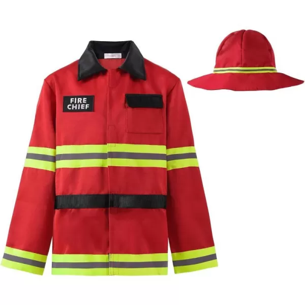 ReliBeauty Firefighter costume Fire Chief JacketReliBeauty Firefighter costume Fire Chief Jacket