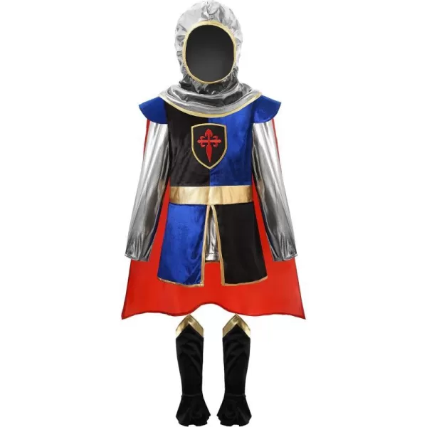 ReliBeauty Kids Knight Costume for Boys and GirlsMulticolored