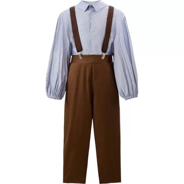 ReliBeauty Pioneer Boy Costume Childrens Colonial American outfitReliBeauty Pioneer Boy Costume Childrens Colonial American outfit