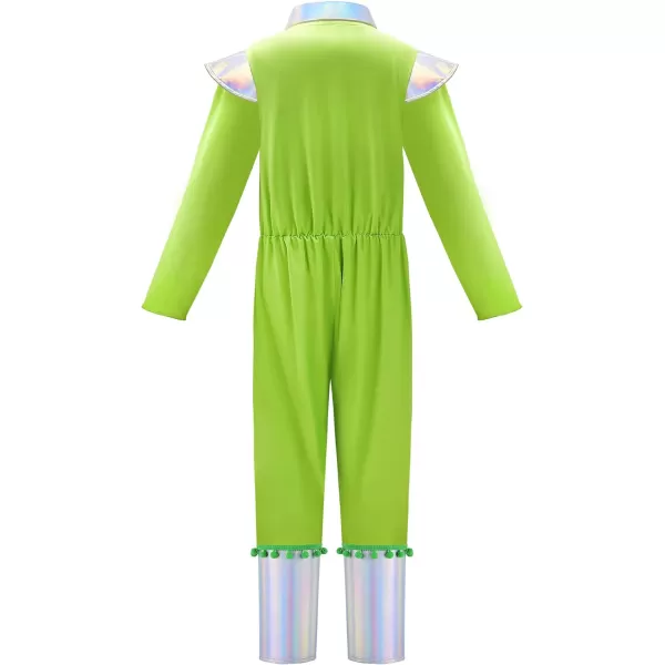 imageReliBeauty Alien costume for Kids Boys and Girls Costume Halloween Toddler