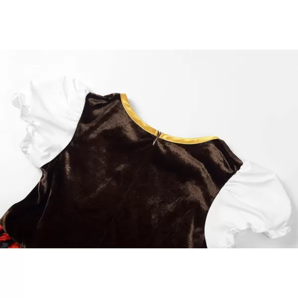 imageReliBeauty Girls Pirate Dress Sea Buccaneer Costume