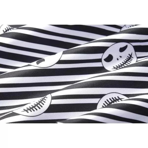 imageReliBeauty Jack Skeleton Costume Jack Skeleton Costume for Kids Black and White with HatBlack