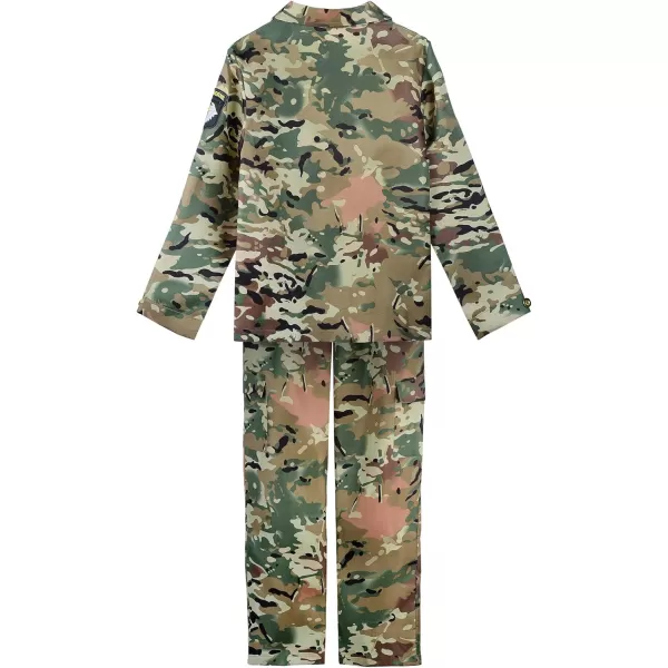 imageReliBeauty Soldier Costume Army Camouflage UniformCamouflage