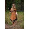 imageReliBeauty Girls Native Costume Kids Dress OutfitBrown