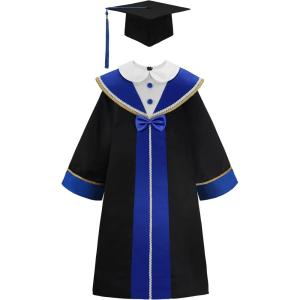 imageReliBeauty Kindergarten Graduation Gown and Cap Set for Kids