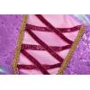 imageReliBeauty Princess Dress up for Girls Puff Sleeves Princess Costume with Accessories PurplePurple