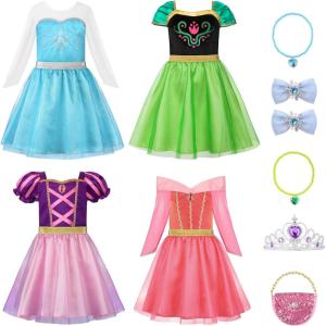imageReliBeauty Princess Dress up for Girls 38Princess Dress 2