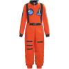 imageReliBeauty Boys Girls Kids Children Astronaut Role Play CostumeOrangewith Helmet