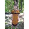 imageReliBeauty Girls Native Costume Kids Dress Outfit100Brown