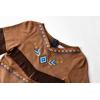 imageReliBeauty Girls Native Costume Kids Dress Outfit100Brown