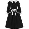 imageReliBeauty Pilgrim Costume for Girls Colonial Girl Costume Dress Cosplay Costumes