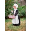 imageReliBeauty Pilgrim Costume for Girls Colonial Girl Costume Dress Round neckline