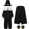 imageReliBeauty Pilgrim Costume BoysBlack