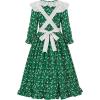 imageReliBeauty Pioneer Girl Dress Colonial Prairie CostumeGreen