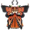 imageReliBeauty Butterfly Costume for Girls Monarch Dress up Kids Toddler with Wings ampamp Headband Halloween