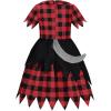 imageReliBeauty Girls Werewolf Costume Werewolf Costumes Kids for HalloweenRed