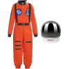 image:imageReliBeauty Boys Girls Kids Children Astronaut Role Play CostumeOrangewith Helmet