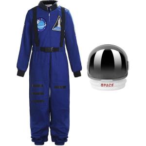 image:imageReliBeauty Boys Girls Kids Children Astronaut Role Play CostumeRoyalwith Helmet