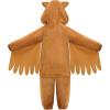image:imageReliBeauty Owl Costume Kids Pajamas Unisex Homewear Halloween Animal Costume for Boys and Girls Brown
