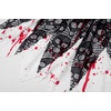 image:imageReliBeauty Zombie Cheerleader Costume for Girls Dead Scary Bloody Halloween Costume with Pom Poms amp Accessories