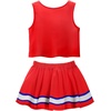 image:imageReliBeauty Cheerleader Costume for Girls Cheer Uniform OutfitRed New