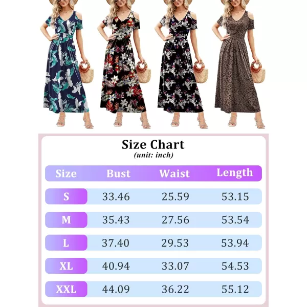 Arolina Cold Shoulder Maxi Dress for Women Summer V Neck Short Sleeve Casual Long Beach Dresses with PocketArolina Cold Shoulder Maxi Dress for Women Summer V Neck Short Sleeve Casual Long Beach Dresses with Pocket