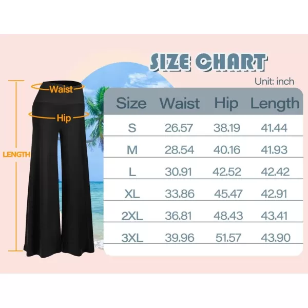 Arolina Womens Stretchy Wide Leg Palazzo Lounge Pants Casual Comfy High Waist Palazzo PantsBrownleopard