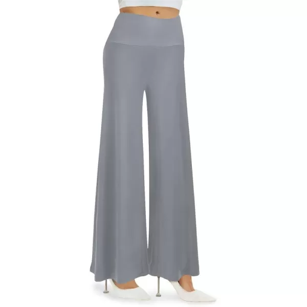 Arolina Womens Stretchy Wide Leg Palazzo Lounge Pants Casual Comfy High Waist Palazzo PantsColor 1