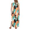 imageArolina Maxi Dress for Women Tropical Summer V Neck Sleeveless Split Long Beach Dresses Casual Loose Sundress with PocketsLeaves 05