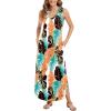 imageArolina Maxi Dress for Women Tropical Summer V Neck Sleeveless Split Long Beach Dresses Casual Loose Sundress with PocketsLeaves 05