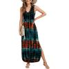 imageArolina Maxi Dress for Women Tropical Summer V Neck Sleeveless Split Long Beach Dresses Casual Loose Sundress with PocketsTiedye 01