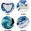 imageArolina Maxi Dress for Women Tropical Summer V Neck Sleeveless Split Long Beach Dresses Casual Loose Sundress with PocketsTiedye 02
