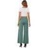 imageArolina Womens Stretchy Wide Leg Palazzo Lounge Pants with Pockets Casual Comfy High Waist Palazzo Pants for Women DressyLake Blue