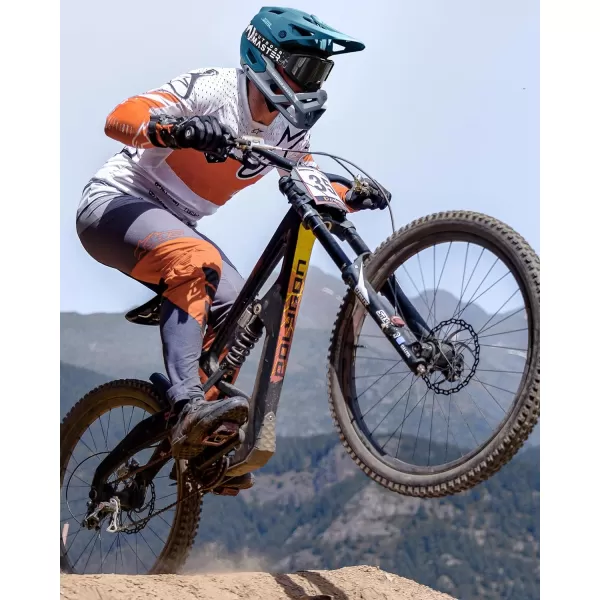 OutdoorMaster Full Face Mountain Bike Helmet for Men  WomenTwo Removable Chin Pad Mountain Bike Helmet Grizzly Ventilation Lightweight Racing Downhill DH BMX MTB HelmetAzure Blue